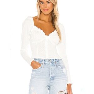 Free People Ladybug Long Sleeve Shirt